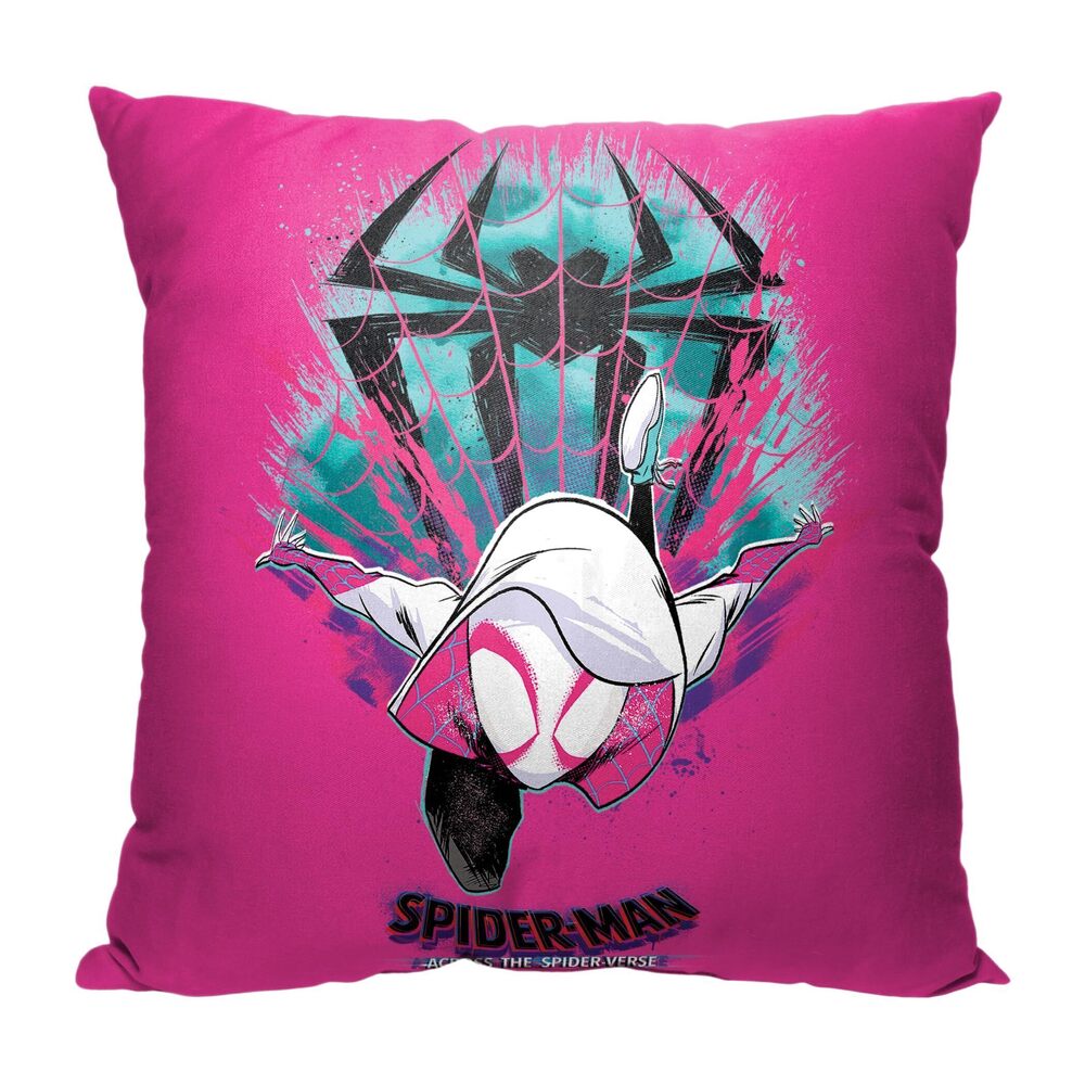 2642 Spider-Man Pillow, 18" x 18", Colorful Explosion